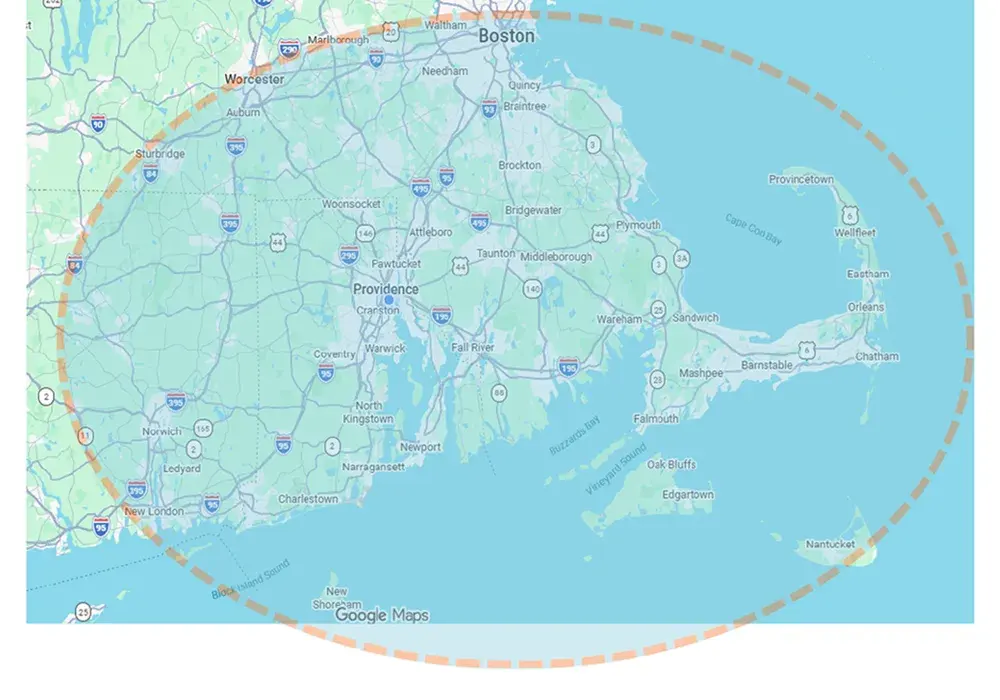 CAT Country 98.1 coverage map